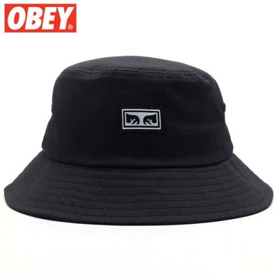 オベイ OBEY ICON EYES BUCKET HAT II(BLACK)