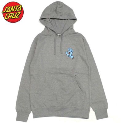 サンタクルーズ SANTA CRUZ SCREAMING MINI HAND PULLOVER HOOD(GUNMETAL HEATHER)