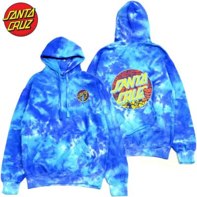 サンタクルーズ SANTA CRUZ ROSKOPP DOT PULLOVER HOOD(MULTIBLUE)