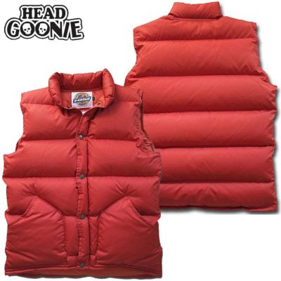 ヘッドグーニー HEADGOONIE 1985 TIMETRAVELERS DOWN VEST(RESQUE ORANGE)