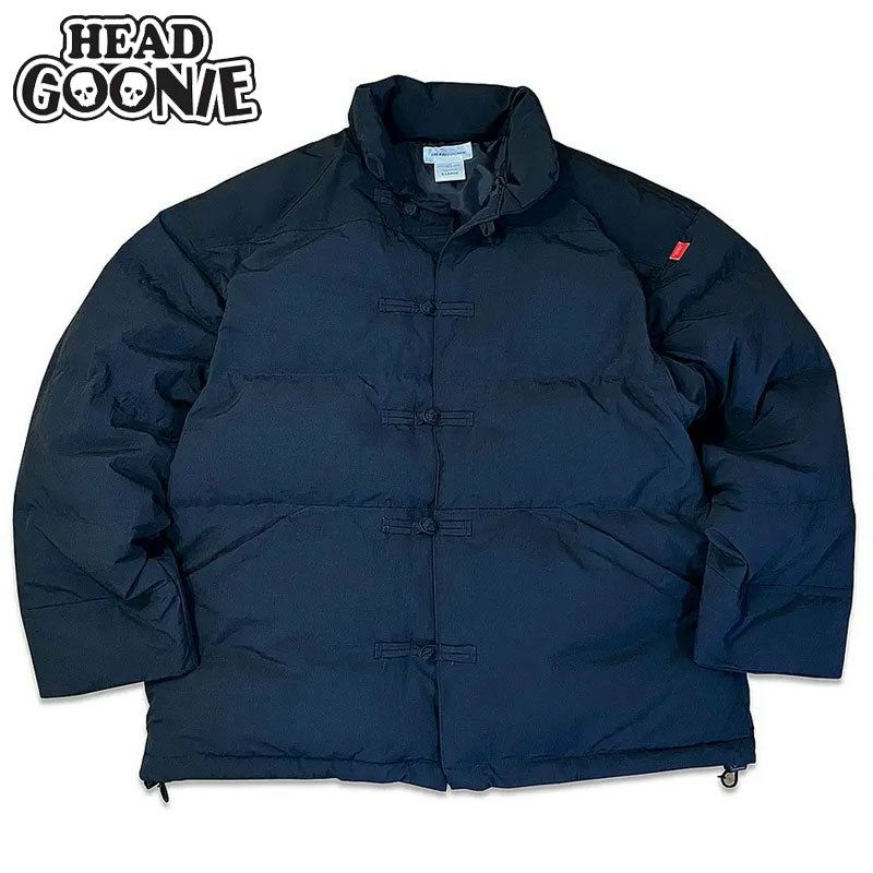 ヘッドグーニー HEADGOONIE KUNG-FU DOWN JACKET(ブラック 黒 BLACK) |  大阪心斎橋アメリカ村のセレクトショップWARP(ワープ)の公式オンラインストア！