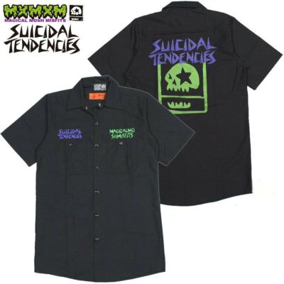 マジカルモッシュミスフィッツ MAGICAL MOSH MISFITS SUICIDAL TENDENCIES x MxMxM “MAGICAL TENDENCIES” WORK SHIRT(DOKU)