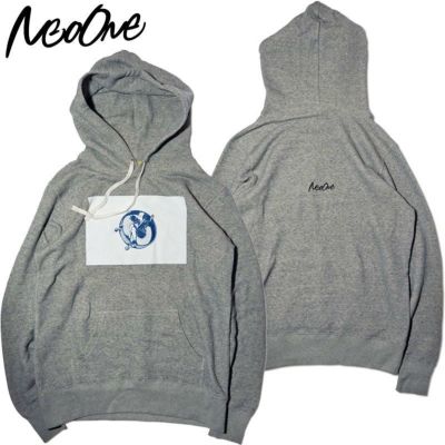 ネオワン NEO ONE 国旗スケボーパーカー(GRAY)