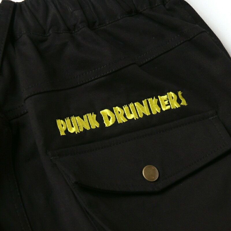 【予約受付】送料無料パンクドランカーズPUNKDRUNKERS寅ブッシュパンツ(ブラック黒BLACK)パンクドランカーズパンツPUNKDRUNKERSパンツパンクドランカーズボトムPUNKDRUNKERSボトムブッシュパンツ