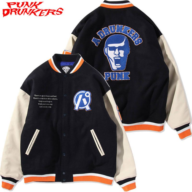 A DRUNKERS PUNKスタジャン(NAVY)