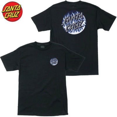 サンタクルーズ SANTA CRUZ BLAZE DOT TEE(BLACK)