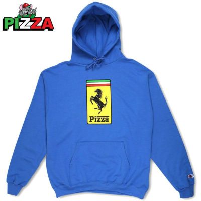 ピザスケートボード PIZZA SKATEBOARDS RARI HOODIE(ROYAL BLUE)