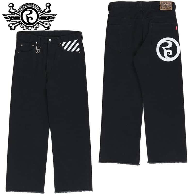 ローリングクレイドル ROLLING CRADLE THUNDER GATE WIDE COLOR DENIM