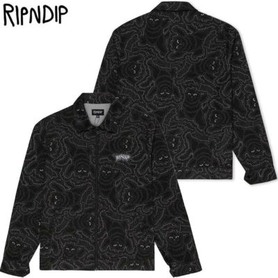 リップンディップ RIPNDIP BIG PUSSY ENERGY WORK JACKET(BLACK)
