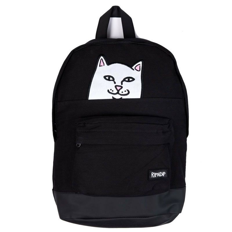 リップンディップ RIPNDIP LORD NERMAL VELCRO HANDS BACKPACK(BLACK 