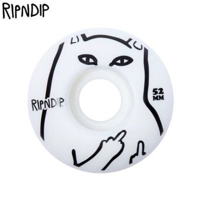 リップンディップ RIPNDIP LORD NERM SKATE WHEELS(WHITE)