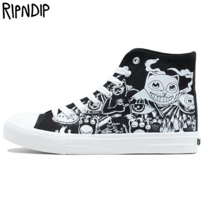 RIPNDIP リップンディップ スニーカー 黒 エイリアン柄 宇宙人 RIPNDIP リップンディップ スニーカー 黒 エイリアン柄 宇宙人