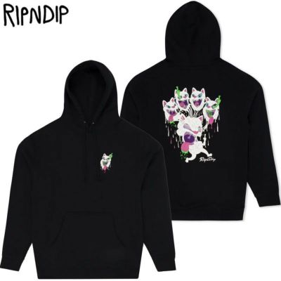 リップンディップ RIPNDIP SLIMY BOYS HOODIE(BLACK)