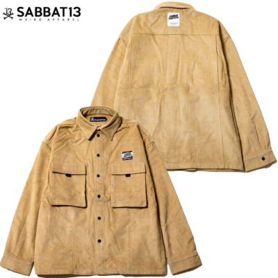 サバトサーティーン SABBAT13 SPOOK CORDUROY SHIRTS(BEIGE)