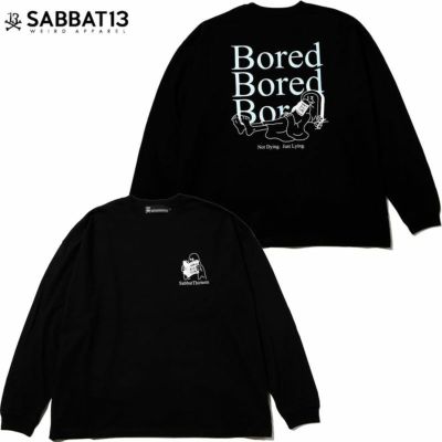 サバトサーティーン SABBAT13 BORED BIG L/S T(BLACK)