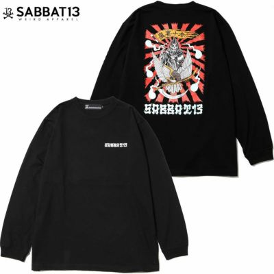 サバトサーティーン SABBAT13 DEATH HAWK L/S T(BLACK)