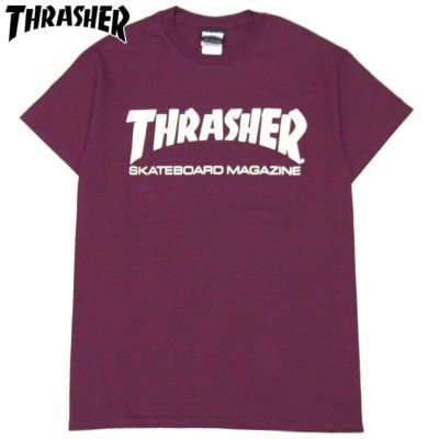 スラッシャー THRASHER MAG LOGO.TEE(BLACK/RED) | 大阪心斎橋