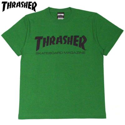 スラッシャー THRASHER MAG LOGO.TEE(BLACK/RED) | 大阪心斎橋