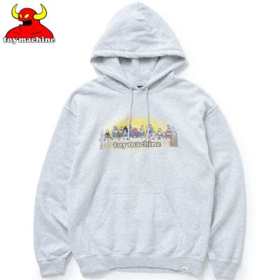 トイマシーン TOY MACHINE LUST SUPPER SWEAT PARKA(ASH GREY)