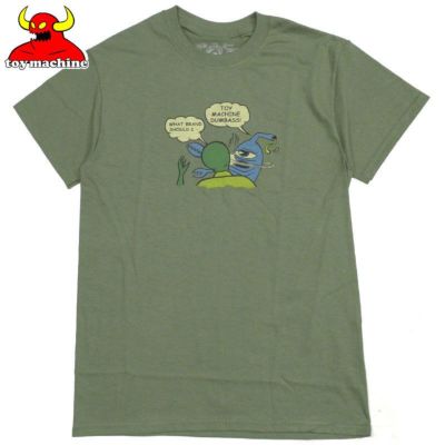 【US】トイマシーン TOY MACHINE SLAP TEE(MOSS)