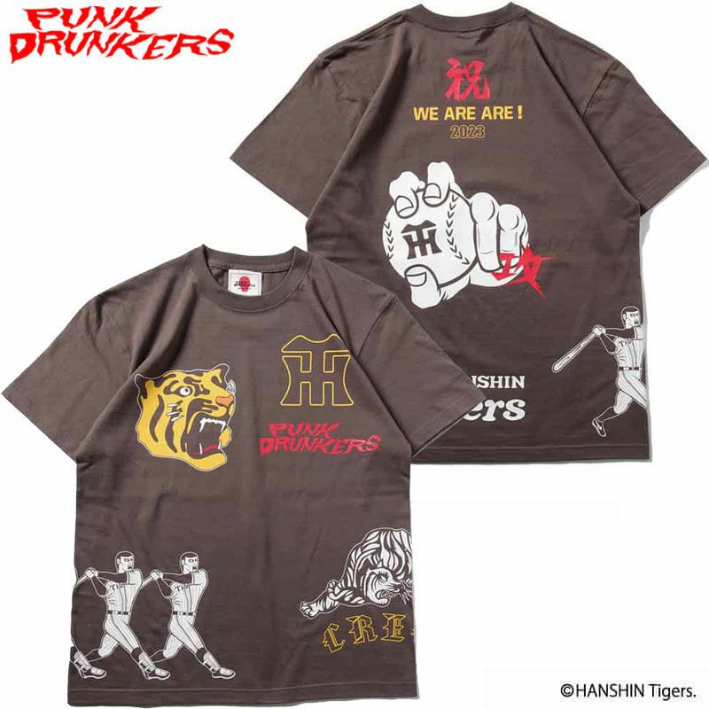 パンクドランカーズ PUNK DRUNKERS PDSx阪神タイガース 2023ARE.TEE