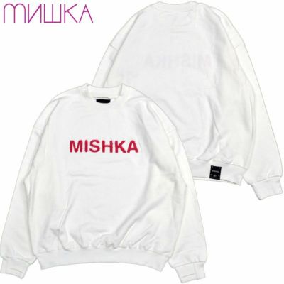 ミシカ MISHKA上海 M61200460 CREWNECK(OFF WHITE)