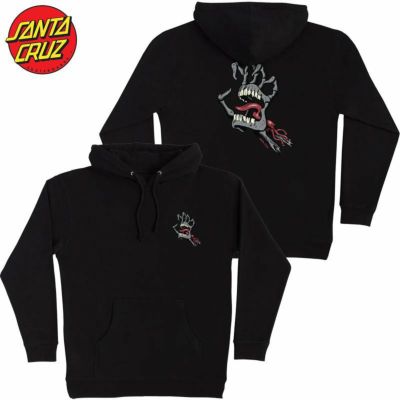 サンタクルーズ SANTA CRUZ BONE HAND CRUZ P/O HOODIE(BLACK)