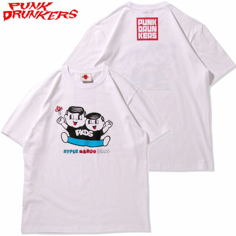 超丸尾兄弟TEE(WHITE)