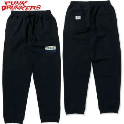 パンクドランカーズ PUNK DRUNKERS IEGIスウェットパンツ(BLACK)