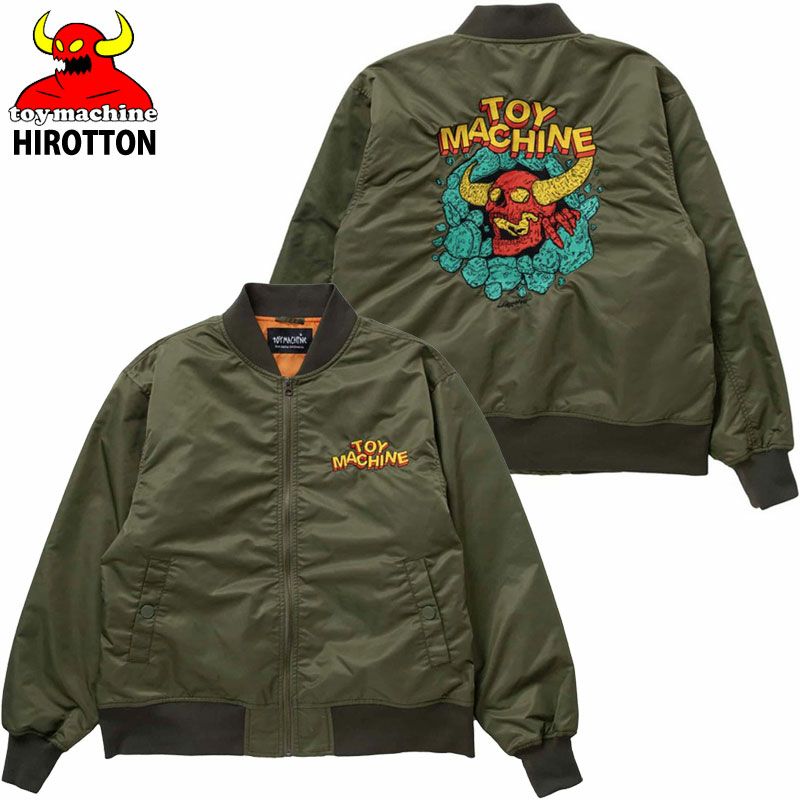 HIROTTON MONSTER BOMBER JACKET(OLIVE)