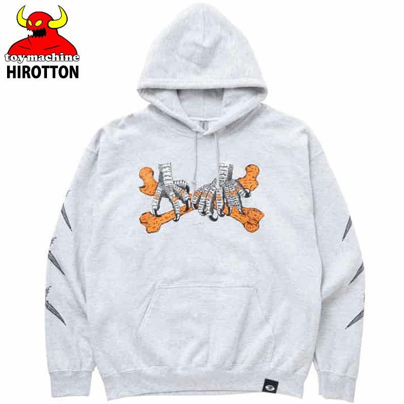 TOY MACHINE x HIROTTON CLAW HOODY(ASH GRAY)