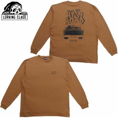 ラーキングクラス LURKING CLASS HIGH ROAD L/S TEE(CAMEL)