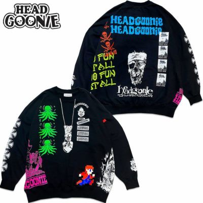 ヘッドグーニー HEADGOONIE ADVENTURE MULTI BIG CREWNECK SWEAT