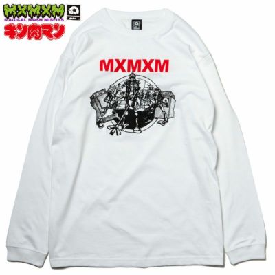 マジカルモッシュミスフィッツ MAGICAL MOSH MISFITS キン肉マン x MxMxM “超人師弟ROCK” LONG TEE(WHITE)