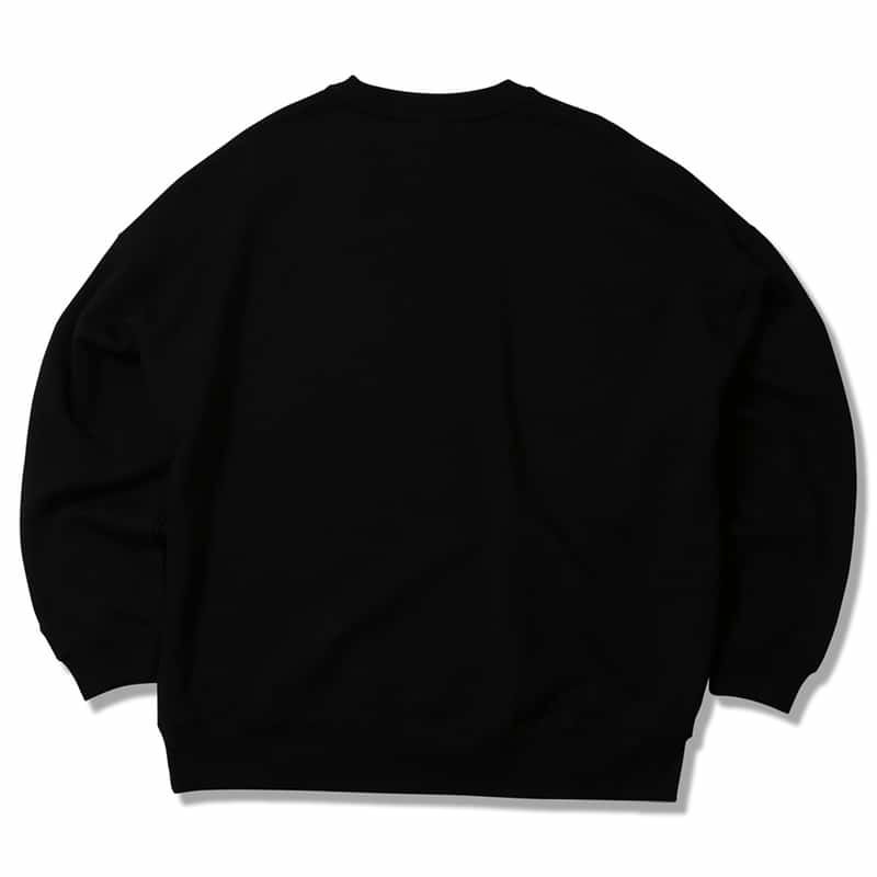 【予約受付】アニマリアANIMALIABIGSILHOUETTECREWNECKSWEAT-BONSAIBURGER(ブラック黒BLACK)アニマリアトレーナーANIMALIAトレーナーアニマリアクルーネックANIMALIAクルーネックスウェットビッグシルエット