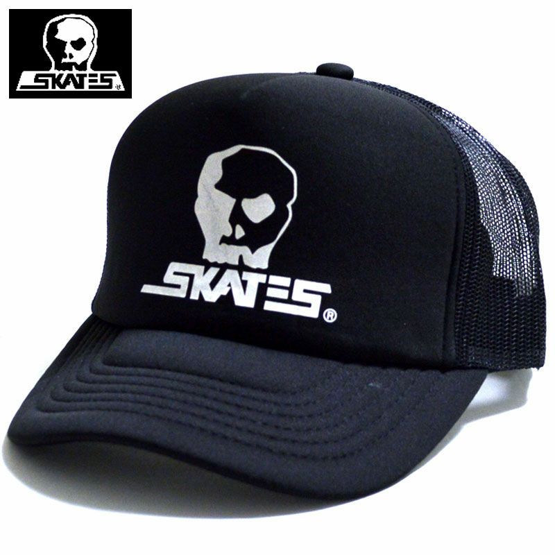 スカルスケーツ SKULL SKATES LOGO FOAM MESH CAP(BLACK) |  大阪心斎橋アメリカ村のセレクトショップWARP(ワープ)の公式オンラインストア！