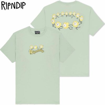 リップンディップ RIPNDIP FUNNY THING TEE(SAGE)