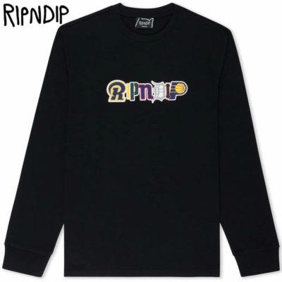 リップンディップ RIPNDIP FAN FAVE LONG SLEEVE(BLACK)