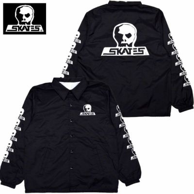 スカルスケーツ SKULL SKATES CLASSIC LOGO COACH JACKET(BLACK)