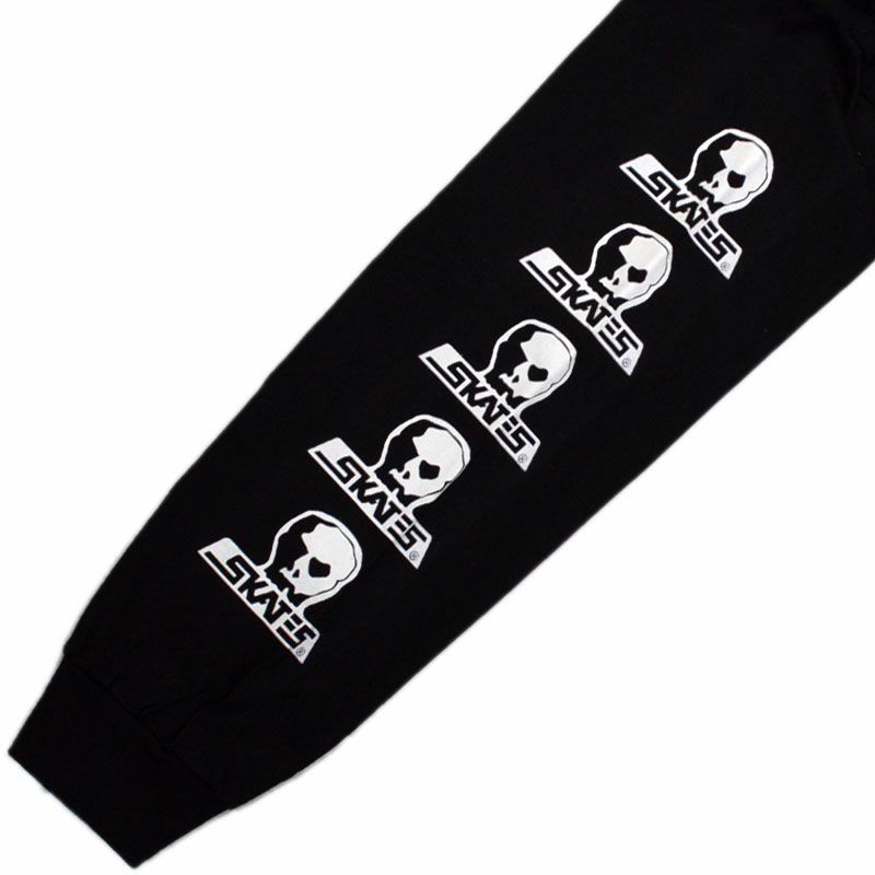 スカルスケーツ SKULL SKATES CLASSIC LOGO LS TEE(BLACK