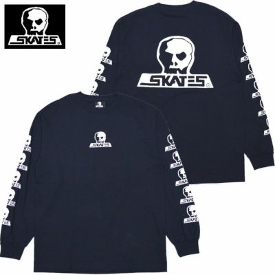 スカルスケーツ SKULL SKATES CLASSIC LOGO LS TEE(NAVY/WHITE)