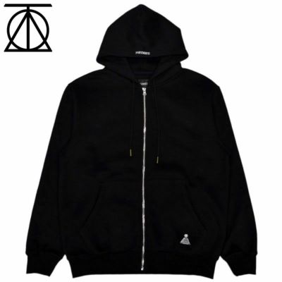セオリーズ THEORIES SCRIBBLE SPORT ZIP HOOD(BLACK)