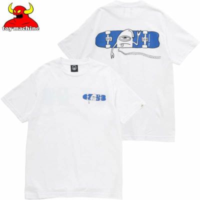 トイマシーン TOY MACHINE HELLO SECT SS TEE(WHITE)