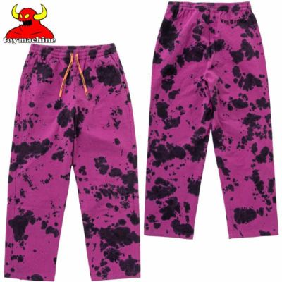 トイマシーン TOY MACHINE TIE DYE LOOSE EAZY PANTS(PURPLE)