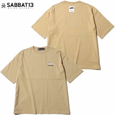 サバトサーティーン SABBAT13 SPOOKY GIRL BIG Ｔ-SH(SAND KHAKI)