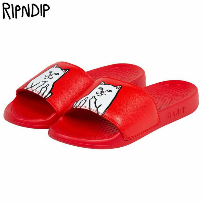リップンディップ RIPNDIP LORD NERMAL SLIDES(RED) | 大阪