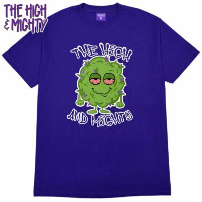 ハイアンドマイティー THE HIGH&MIGHTY SPRAY TEE(PURPLE)