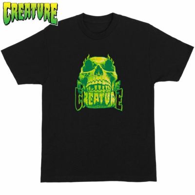 クリーチャースケートボード CREATURE SKATEBOARDS BEYOND S/S HEAVYWEIGHT TEE(BLACK)