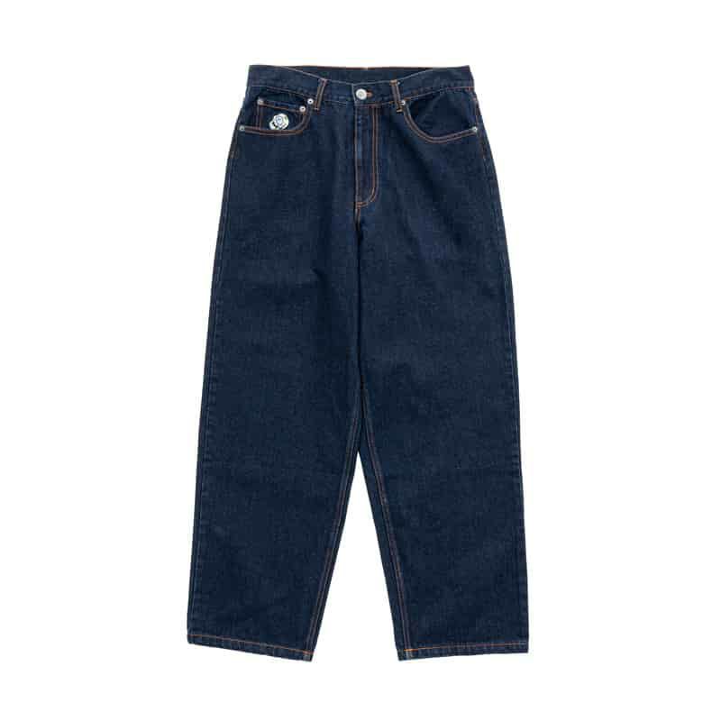 トイズファッション トイマシーン TOY MACHINE ROBOT ＆ SECT LOOSE STRAIGHT DENIM PANTS