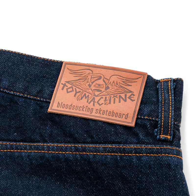 トイマシーン TOY MACHINE ROBOT ＆ SECT LOOSE STRAIGHT DENIM PANTS
